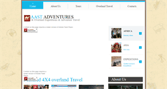 Desktop Screenshot of overland-adventures.com